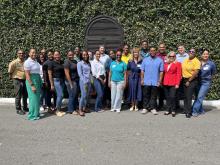 Stakeholders at recent workshop in Jamaica on strengthening coastal protection