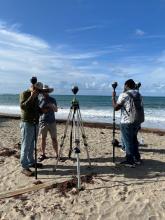 Field visit and equipment use